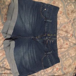 Ymi high rise shorts